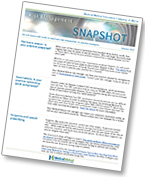 Risk Management Snapshot newsletter